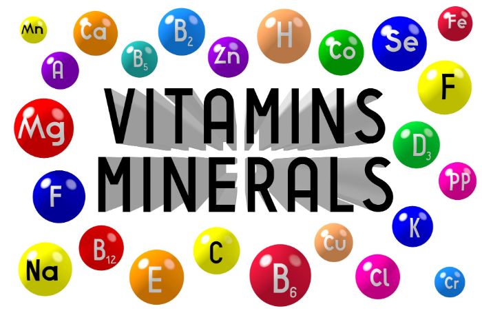 Welche Vitamine und Mineralstoffe spielen eine Rolle