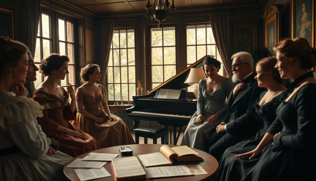 Schubert soziale Kontakte