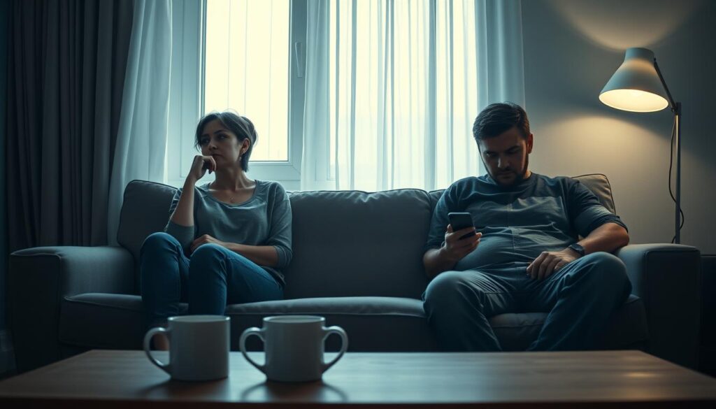 Unzufriedenheit in der Beziehung