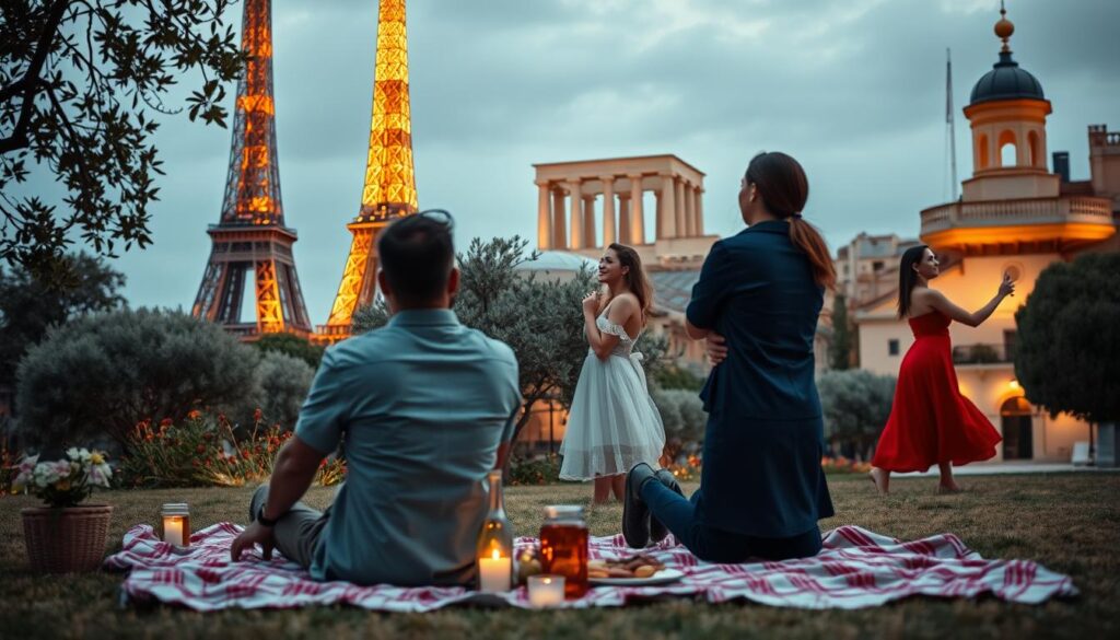 Vergleich französischer, griechischer und spanischer Sex