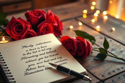 Welche Worte drücken große Liebe aus?