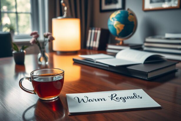 Wie sagt man „ganz liebe Grüße“ auf Englisch?