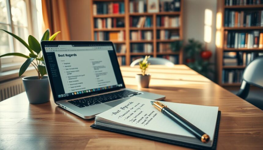 Wie sagt man „liebe Grüße“ auf Englisch?