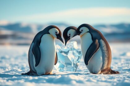Wie zeigen Pinguine ihre Liebe?