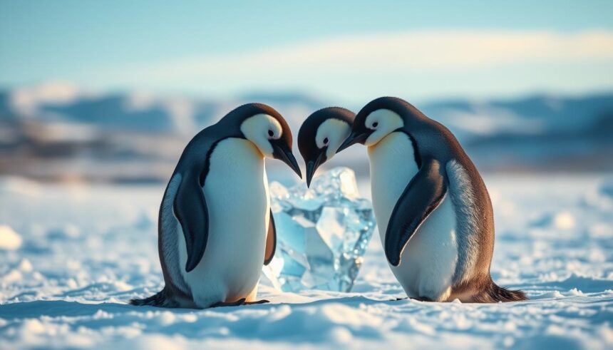 Wie zeigen Pinguine ihre Liebe?