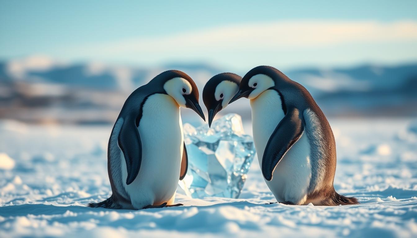 Wie zeigen Pinguine ihre Liebe?