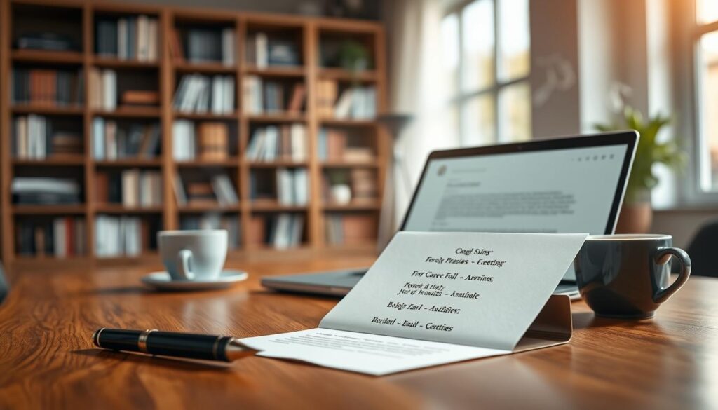 formelle Grußformeln für Geschäftskorrespondenz