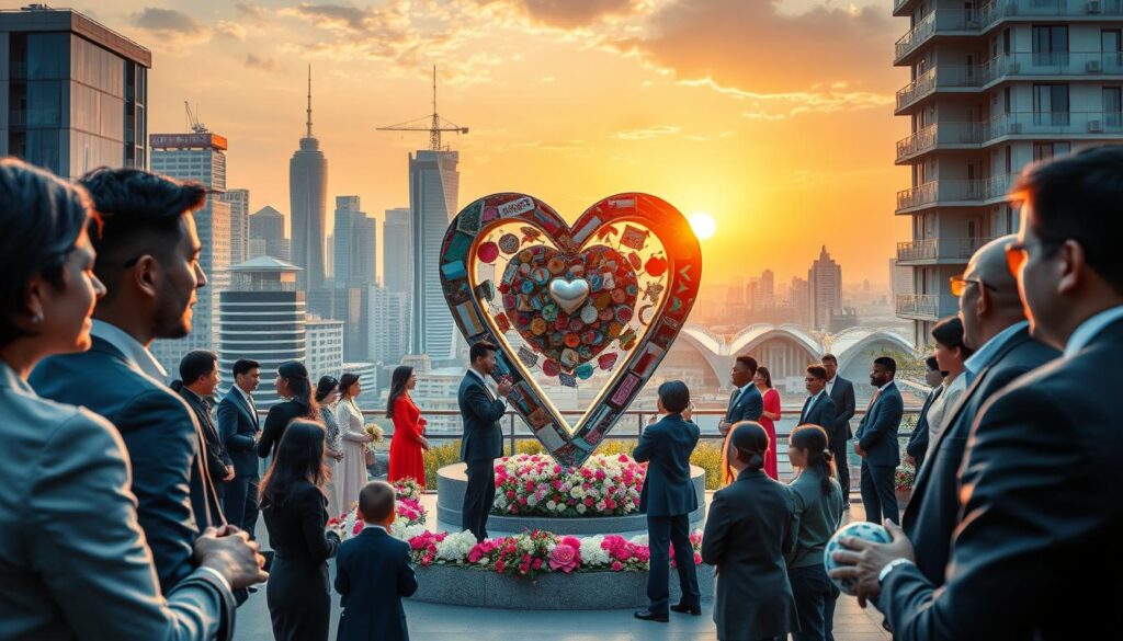 kulturelle Einflüsse auf Liebesmodelle